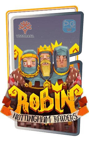 Robin – Nottingham Raiders ทดลองเล่นสล็อต yggdrasil Gaming Slot demo เล่นฟรี สมัครรับโบนัส100%