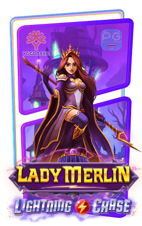 Lady Merlin Lightning Chase ทดลองเล่นสล็อต YGGDRASIL Gaming ฟรี Slot demo สมัครรับโบนัส100%