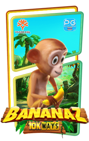Bananaz 10K ways ทดลองเล่นสล็อตค่าย Yggdrasil Gaming Slot Demo ซื้อฟรีสปินฟีเจอร์ Buy FreeSpins Feature Big Win
